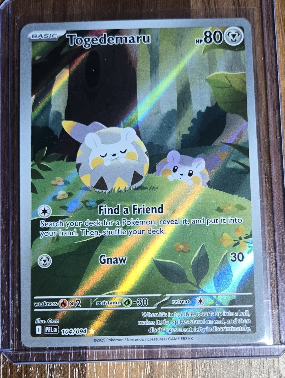 Pokémon Card Full Art - Togedmaru